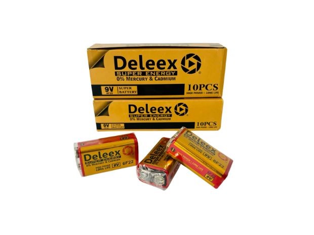 &u+ PILA BATERIA 9V DELEX